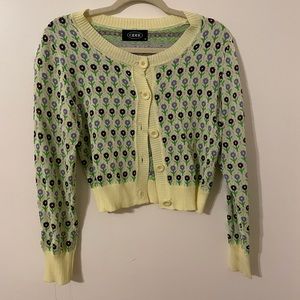 Flower cardigan